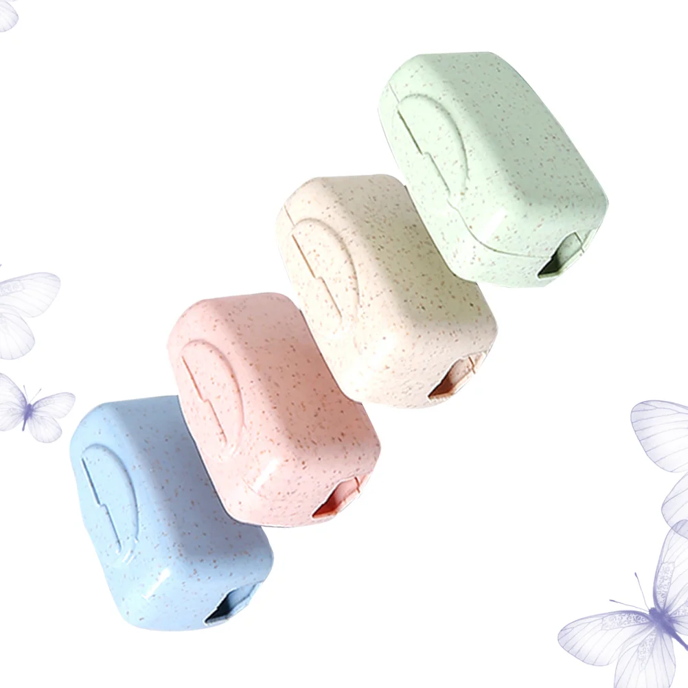 

4pcs Toothbrush Protective Head Cover Waterproof for Outdoor Travel toothbrush cover toothbrush cap toothbrush cover holder