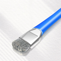 ESD Safe Anti-Static IC Cleaning Brush Tool Double Head Motherboard Hard Brush For IC Glue Removal,PCB Cleaning,Repair-A79G