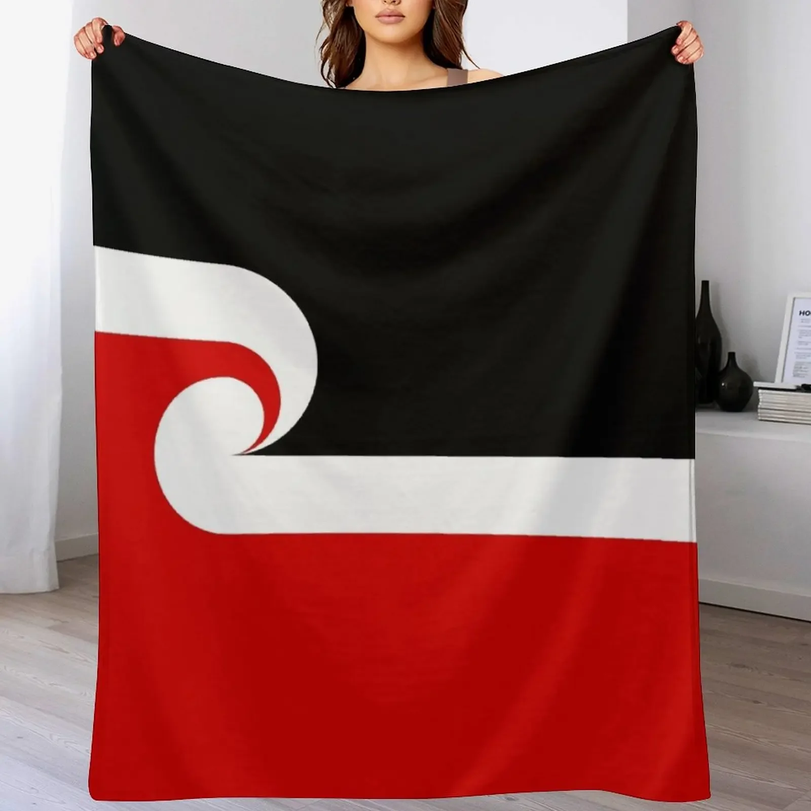

Tino Rangatiratanga Flag Throw Blanket halloween Summer Beddings Quilt Multi-Purpose Blankets