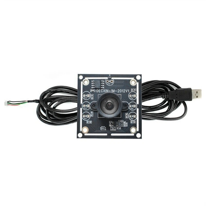 4 STKS 100 Graden Camera Module 1MP OV9732 1280X720 USB Gratis Driver Handmatige Focus, met 3 Meter Kabel Voor Winxp/7/8/10