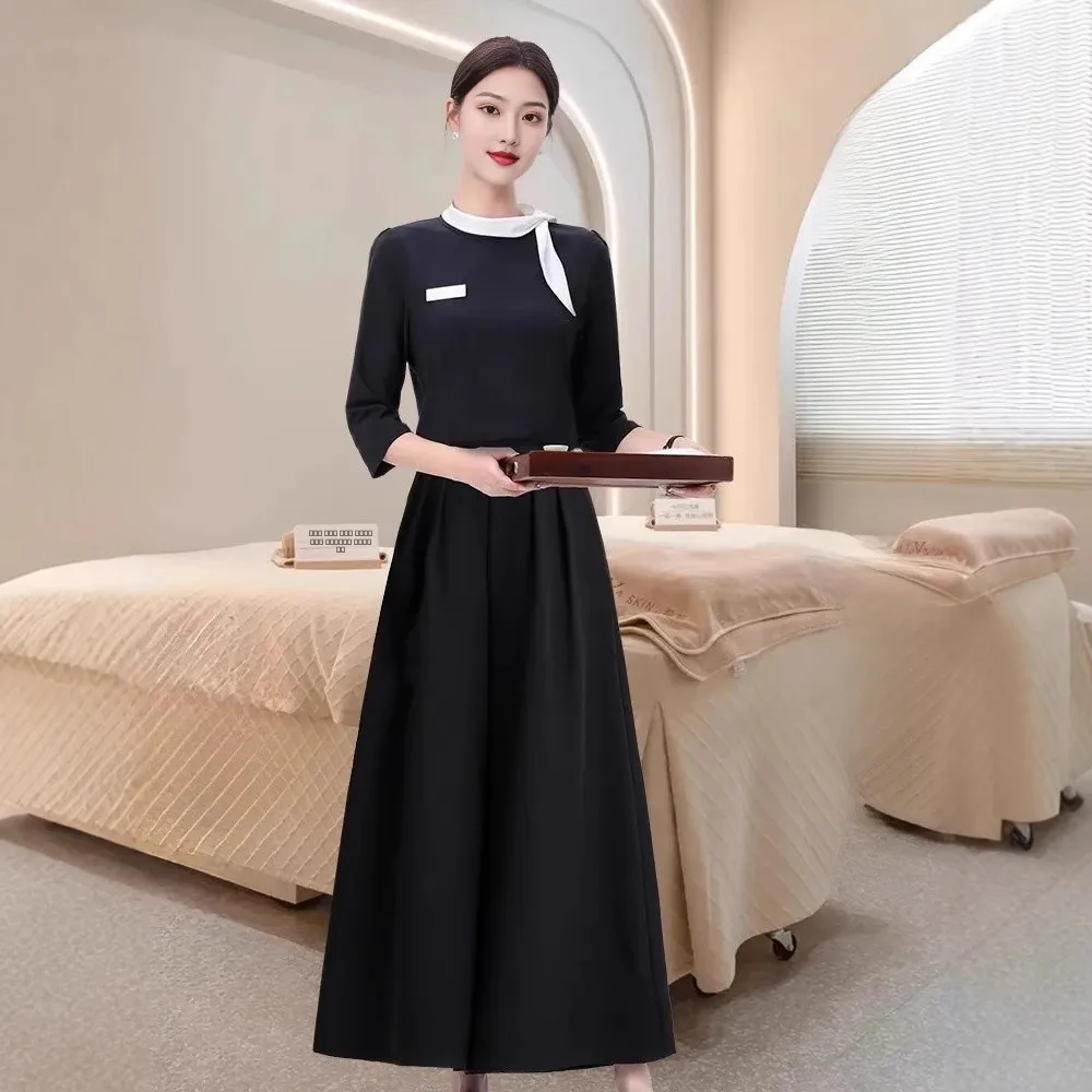 

Summer Godd Sle Profional Club orm High End Coffee op Beau Industry Front Desk Workwear Hotel orm Set