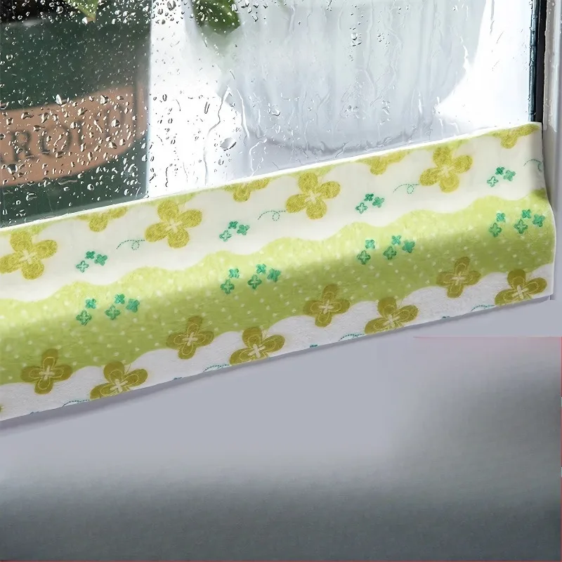 Winter window water-absorbing stickers, glass waterproof stickers, winter anti-dripping water  water window sill sponge strips,