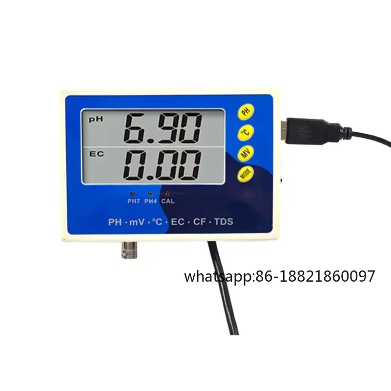 

PH-028 Высокоточный многопараметрический монитор воды Ph-метр Диапазон измерений 0,00 ~ 14,00 PH