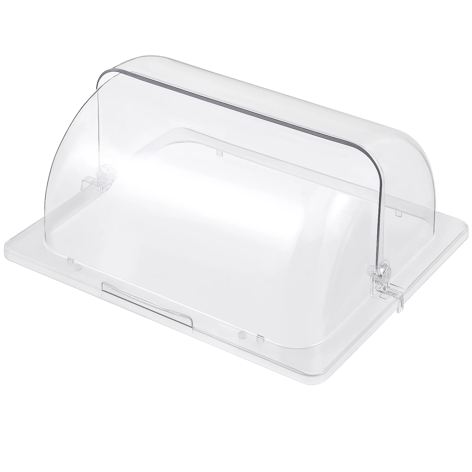 

1Pcs Transparent Acrylic Dessert Showcase Cake Cover No Odor Wide Lid Opening Food Display Case Dessert Showcase