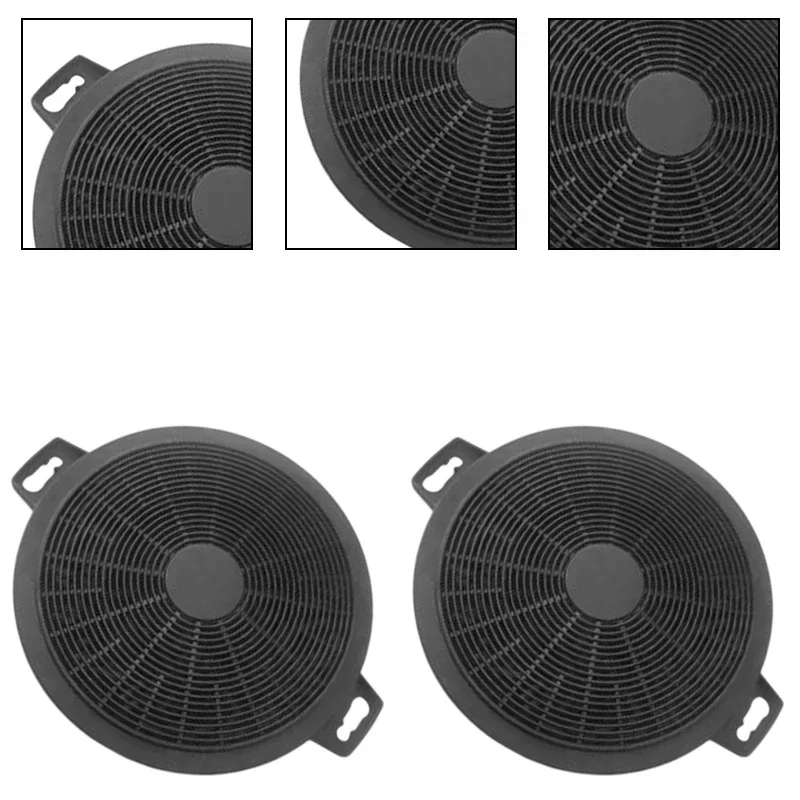2PCS Kitchen Household Range Hood Activated Carbon Filters Extractor Hood Extractor Filter Carbon Filter for Cooker Hood
