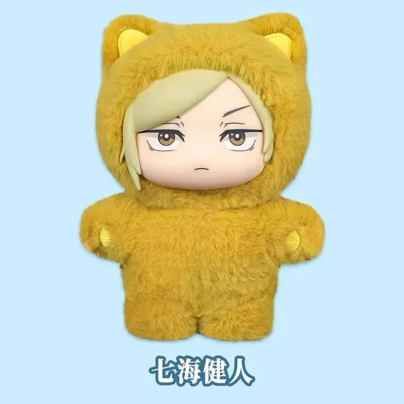 Hot new Jujutsu Kaisen 2 Cat Ear Plushie Series Blind Box Mystery Box Anime Figure Room Decoration Collection Kids Gifts