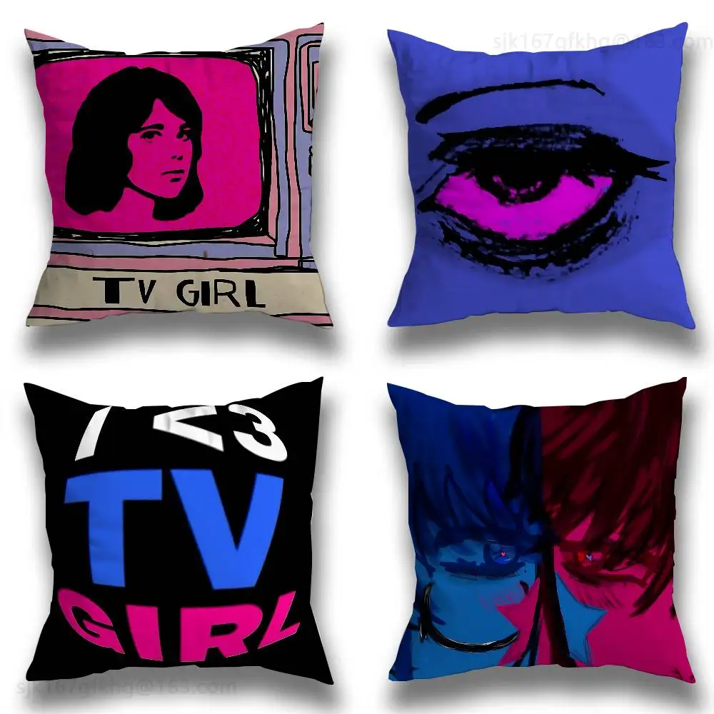 

Tv Girl Who Really Pillow Case Sofa Living Room Bedroom Headboard Backrest Cushion Square Cushion Nap Time