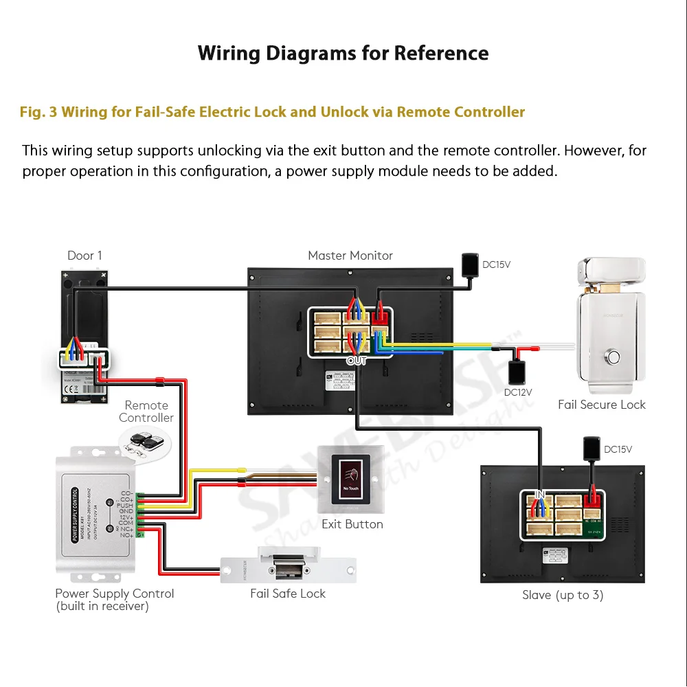 Tuya WiFi شاشة اتصال داخلي 7 "/10" شاشة تعمل باللمس 4 سلك كشف الحركة ل HOMSECUR HD 1080P هاتف باب بالفيديو أمن الوطن الذكي #4
