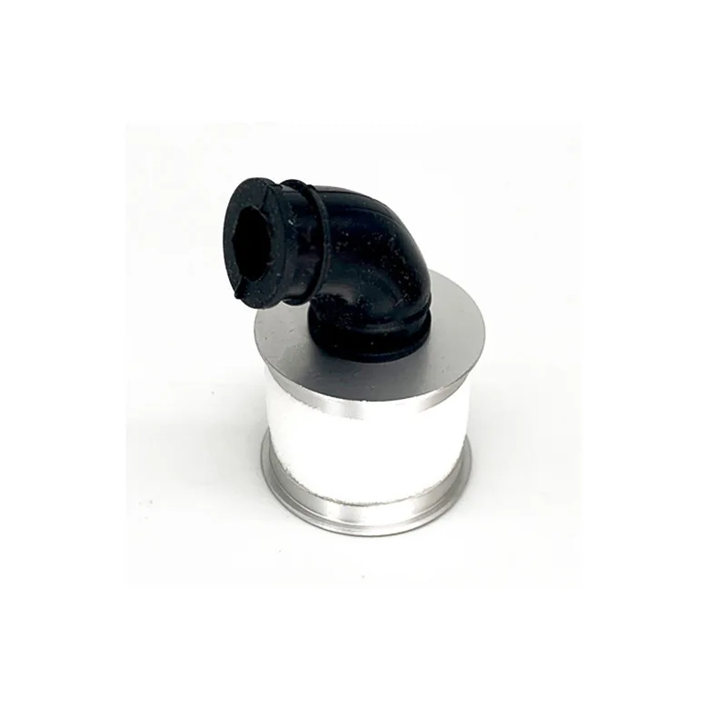 RC Car Nitro Engine Metal Capped Air Filter Carburetor for 1/10 HSP 94122 94166 Dustproof Upgrade Parts