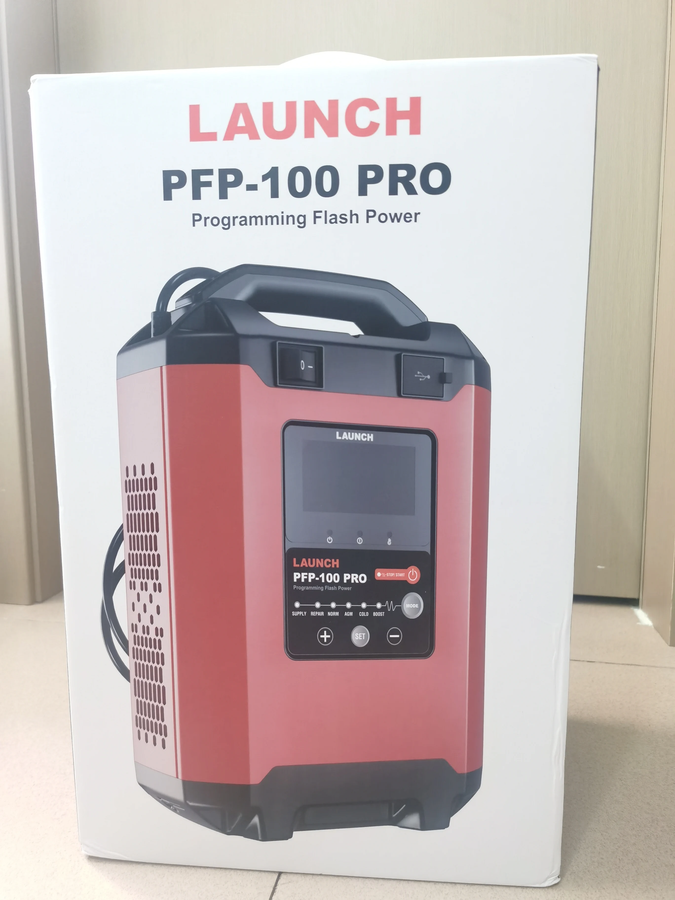 LAUNCH PFP100 PRO Battery Fixer and Charger With 6 Charging Modes 