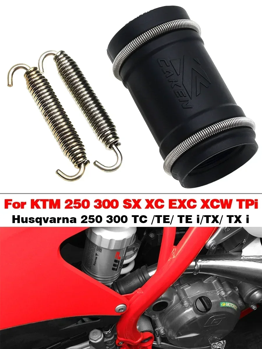 Pour KTM SX XC XCW EXC HUSQVARNA TE TC GASGAS 2024 – Manchon d'étanchéité en caoutchouc pour tuyau d'échappement de moto 2 temps