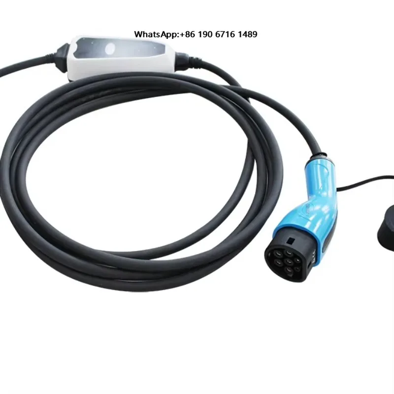 TUV 16A EV Car Charger Type 2 Iec 61851 EV Portable Charger with Plug Schuko