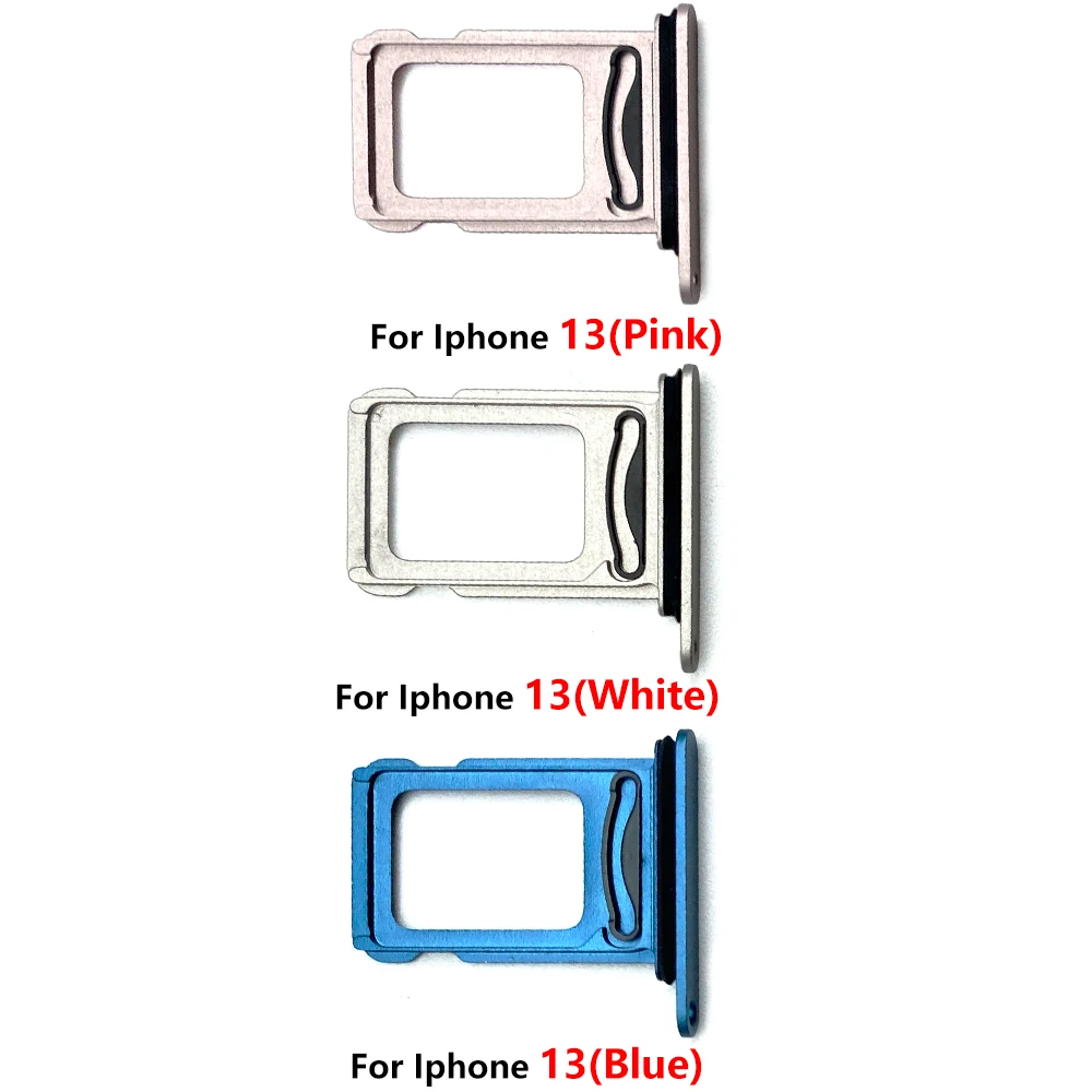 SIM Card Slot SD Card Tray Holder Adapter For Iphone 13 Iphone 13 Mini Phone SD Holder Card Tray With Tools