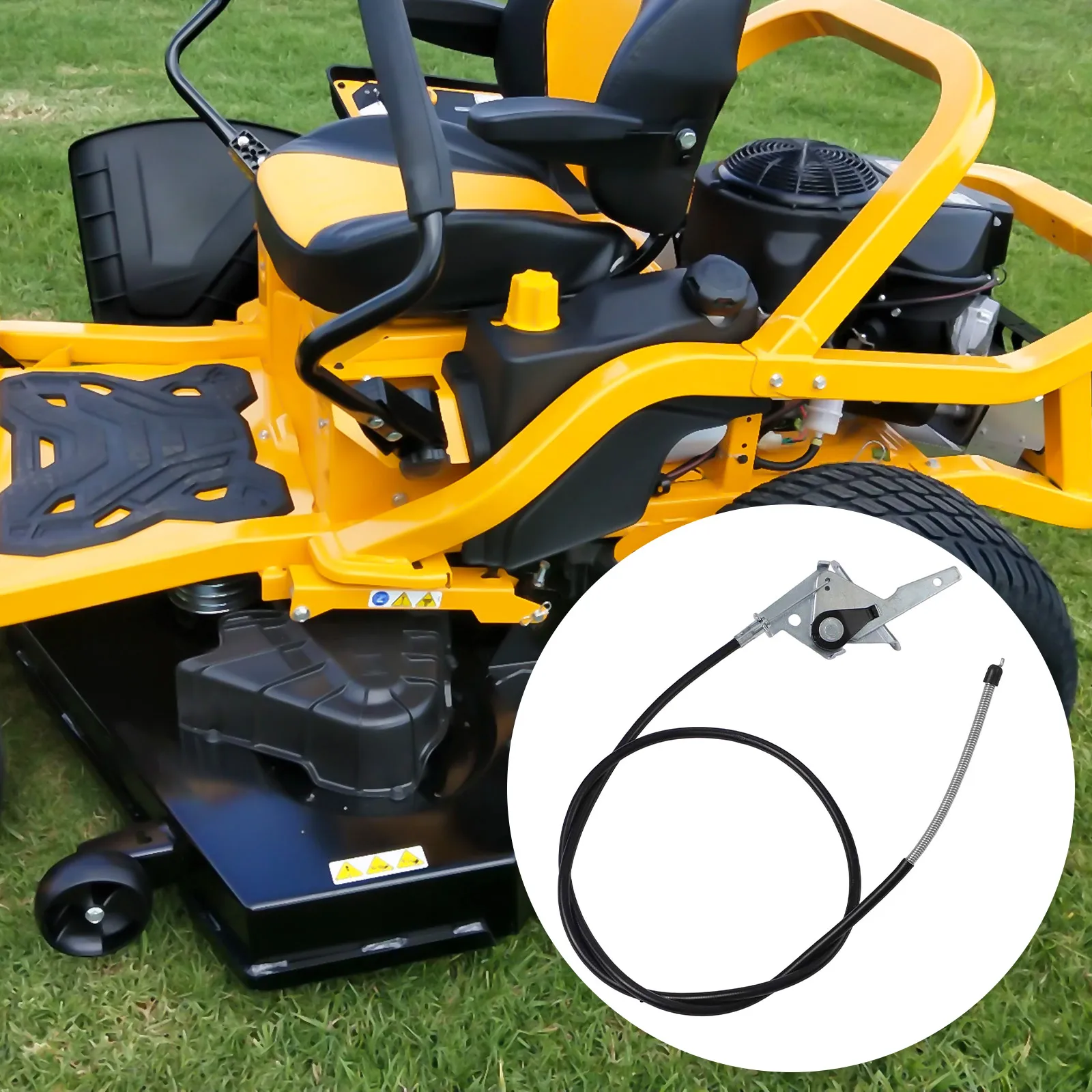 

Heavy Duty Cable Lawn Mower Cable Engine Speed Control Lawn Care Equipment Length 38.5 Inches Length 38.5 Inches