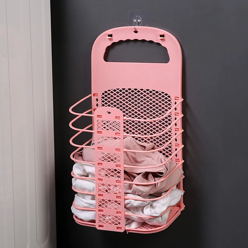 

Folding Laundry Basket Large Capacity Dirty Clothes Holder For Bedroom