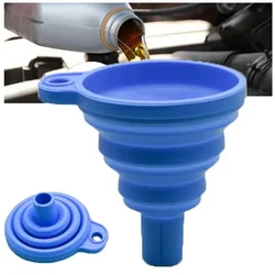 4 Piece Food Grade Silicone Funnel Set,Collapsible Kitchen Gadgets Accessories,,For Filling Water Bottles,Liquid Transfer