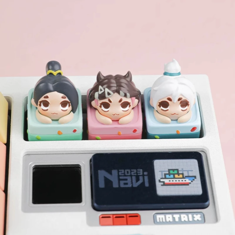 

VALORANT Cute Clove Keycaps JETT Resin Keycap 3D Customized DIY MX Switch Mechanical Keyboard Gaming Accessories