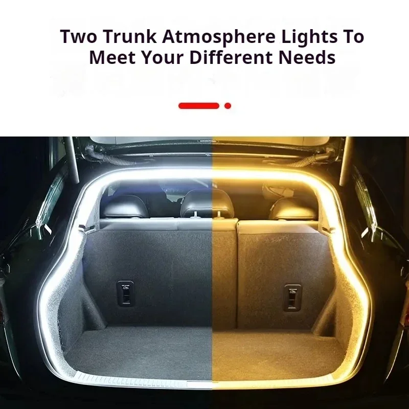 Trunk Atmosphere Light Modified Light Bar Car Trunk Lighting Fit For Fiat Bravo Ritmo Decorative Lamp Car Interior Accessories view 3