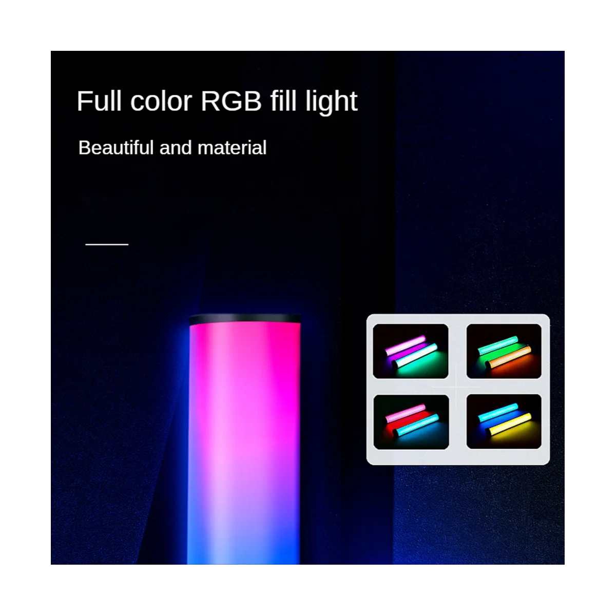 ملء الضوء 200 RGB LED لينة ضوء أنبوب ضوء يده التصوير عصا المحمولة فيديو ملء يده يده LED ضوء عصا