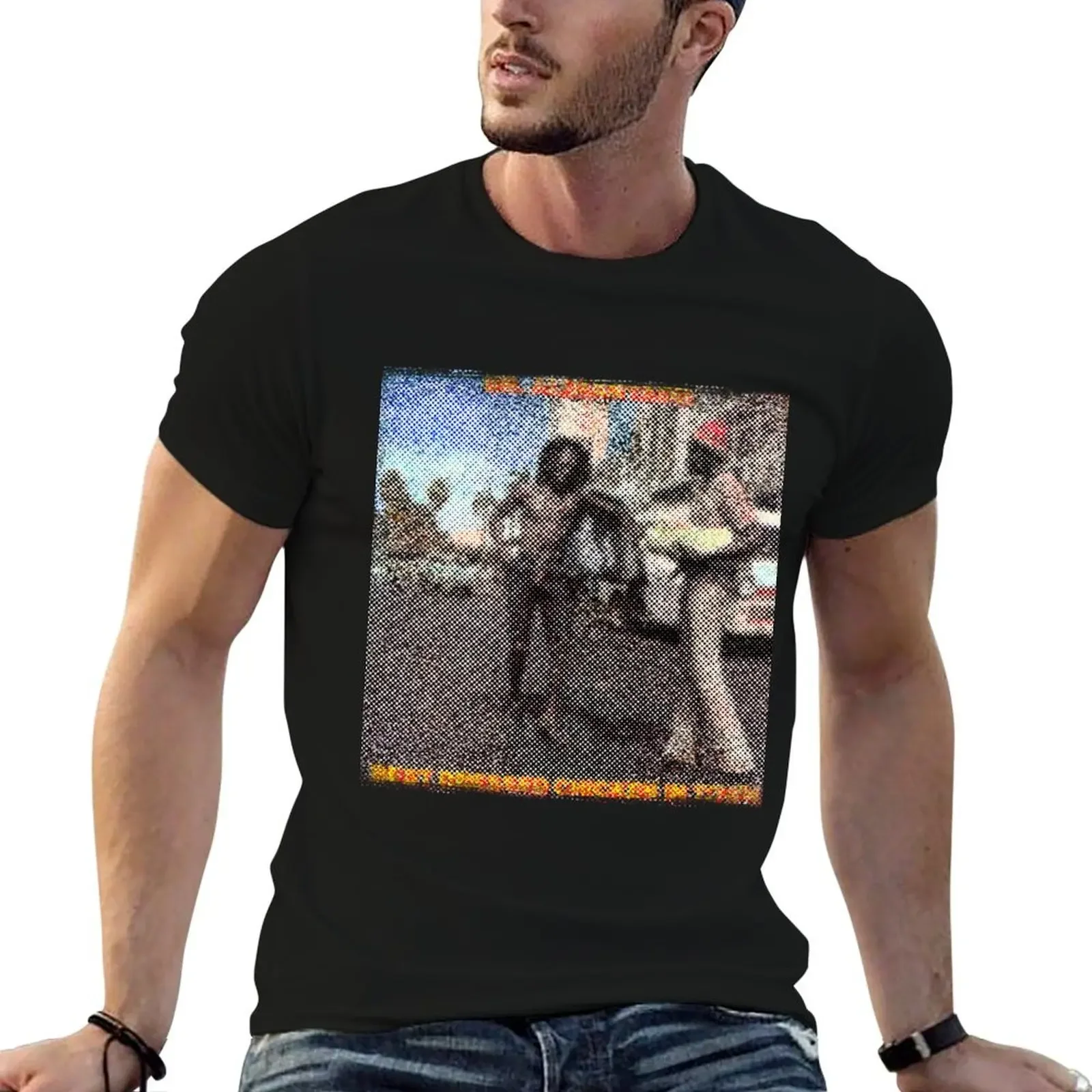 Dr Alimantado - Best Dressed Chicken in Town (1978 Album Cover) T-Shirt plain designer shirts sports fans men clothing