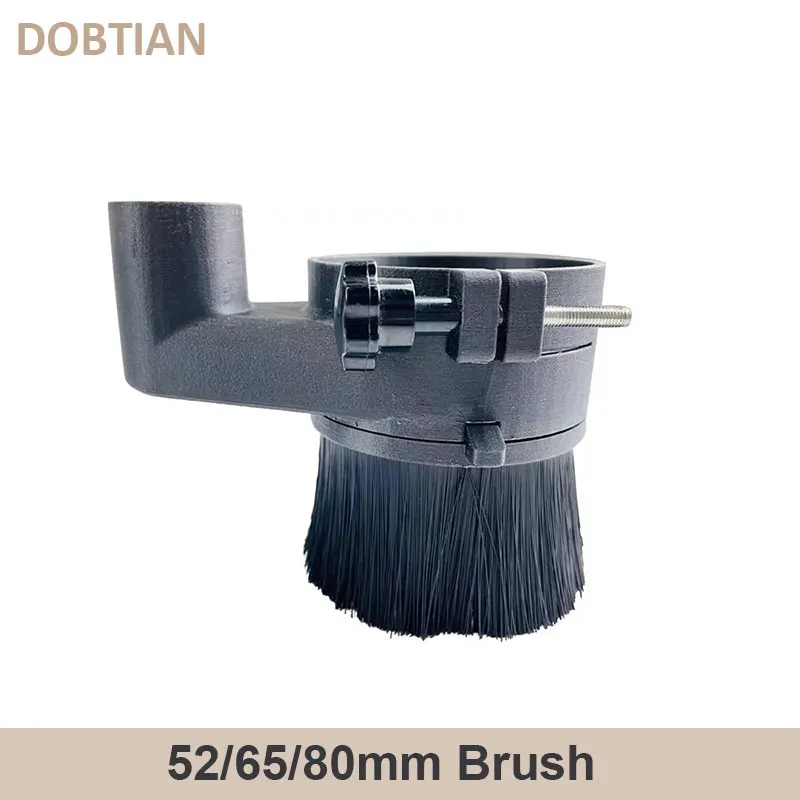 

Spindle Brush 52mm 65mm 80mm Dust Collector Dust Cover Brush For CNC Spindle Motor Milling Machine Router Brush Cleaner