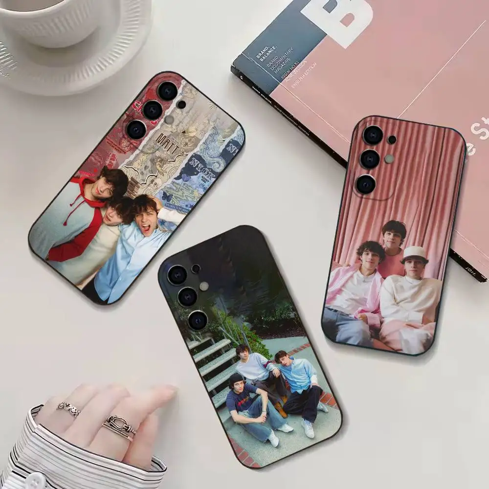 

Nick M-Matt -C-Chris phone Case For Samsung S25,24,21,22,23,30,Ultra,20,Plus,Fe,Lite,Note Black Soft Cover