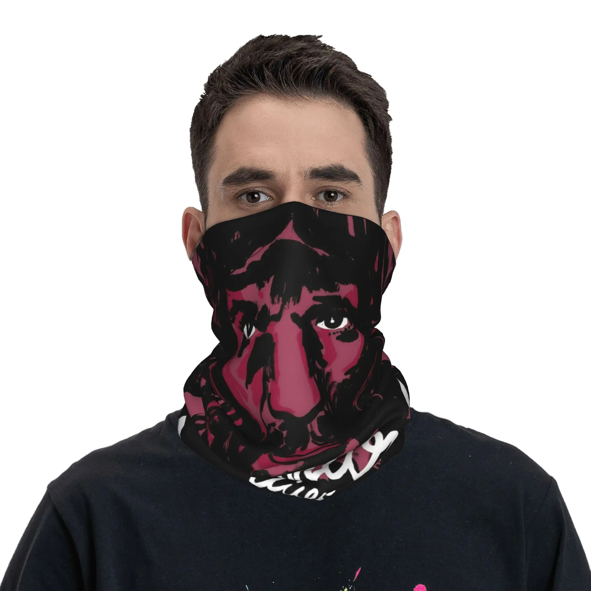 

Многофункциональная маска-балаклава Camarone De La Isla для езды на велосипеде, рыбалки, защиты шеи, тактическая маска, осенний вармэр, забавный шейный гетер в стиле Y2K