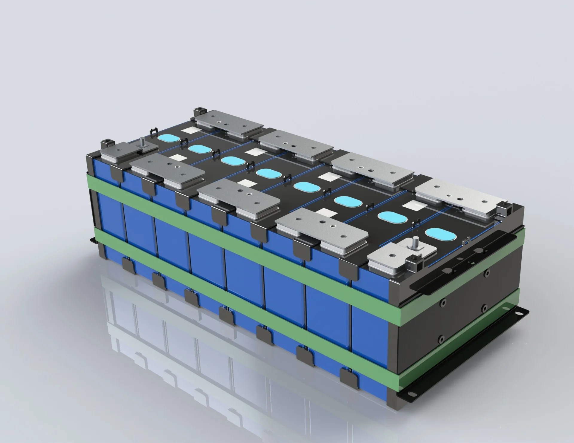 

1P8S 50ah Battery Cell Module For Energy Storage System And Vehicle