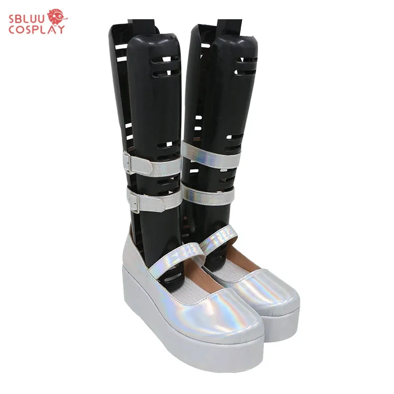 SBluuCosplay Needy Girl Overdose KAngel Cosplay Shoes For Women Girls Boots