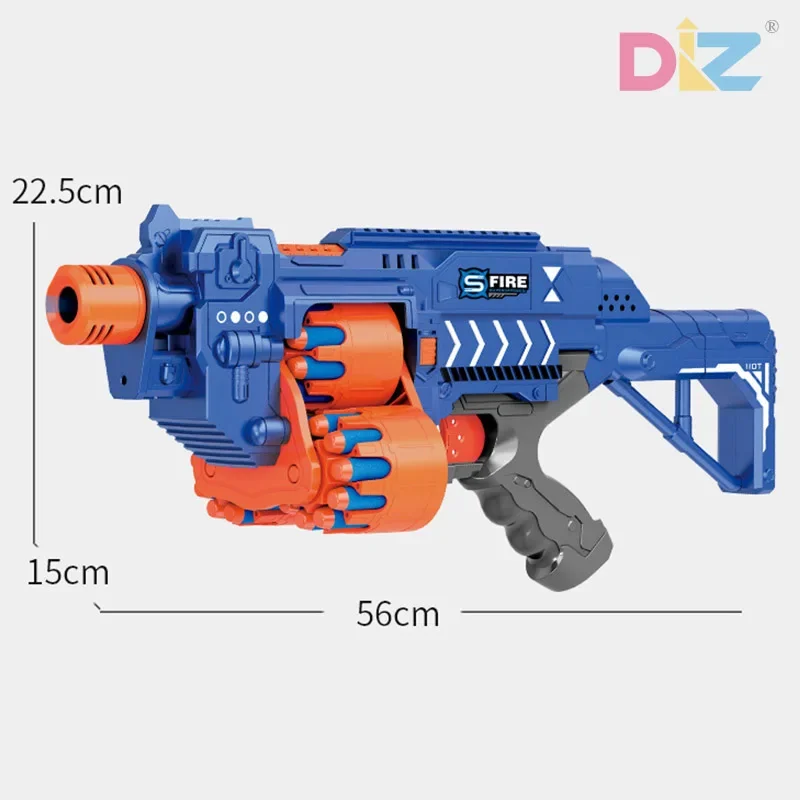 Electric Automatic Soft Bullet Toy Guns Toys Weapon Kids Continuous Shooting Sniper Submachine Outdoor Battle Game Gift for Boy