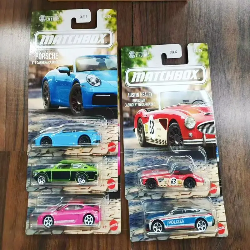 

Спичечный ящик GGF12 Porsche 911 Cayman BMW I4 Opel Kadett Austin Healey, литая под давлением модель автомобиля из сплава, Коллекционная игрушка для дисплея