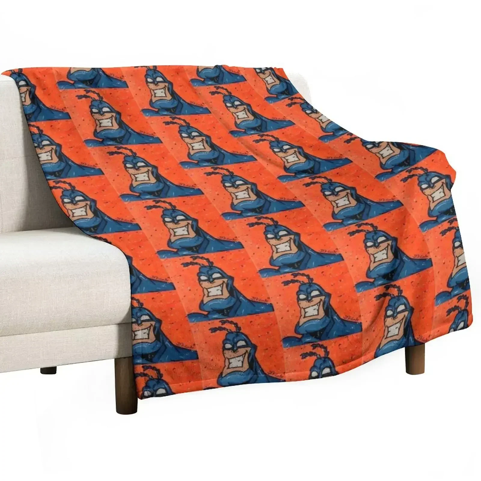 New Spoon! Throw Blanket bed plaid Shaggy Luxury St Decorative Beds Soft Retros Blankets