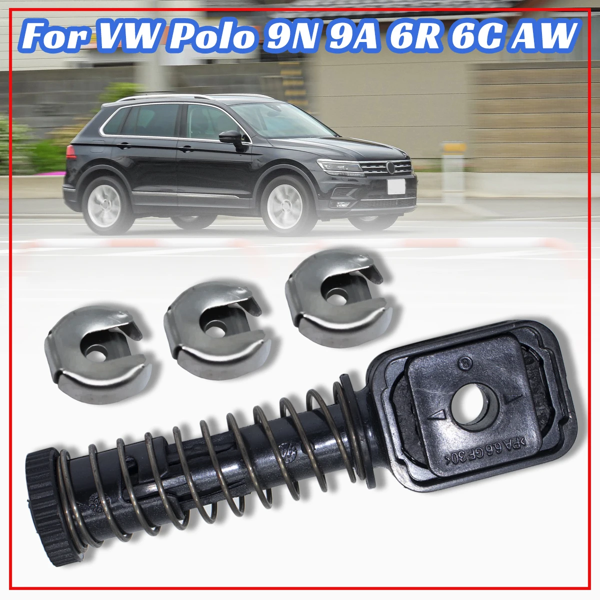 For VW Polo 9N 9A 6R 6C AW Shifter Cable End Bowden Catch Gear Selector Shaft Clip Change Lever Spare Parts Manual Linkage Car