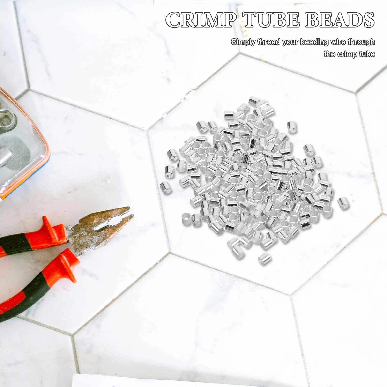 500 قطعة النحاس تجعيد أنبوب الخرز DIY بها بنفسك صنع المجوهرات سوار نهاية قبعات الحبل نهاية أنبوب اكسسوارات تجعيد الخرز لصنع المجوهرات