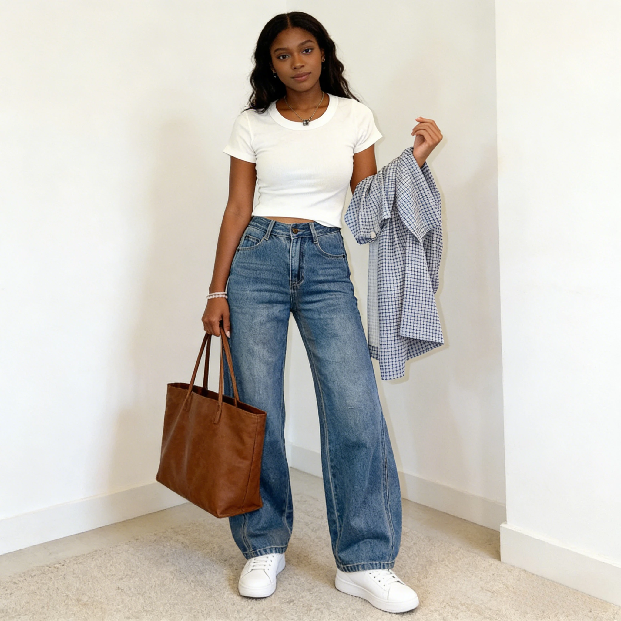 

Women Denim Pant Jeans Vintage Wide Leg Long Pants High Waist Straight Trousers Y2k Streetwear Elegant Work Casual Loose Spring