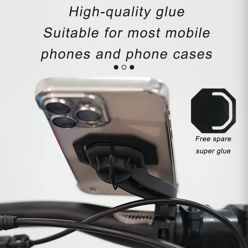 ODI Magnetic Attraction Bicycle Phone Holder Portable Bike Smartphone Magnetic Holder Durable Cycling Phone Mount Bike Equipment