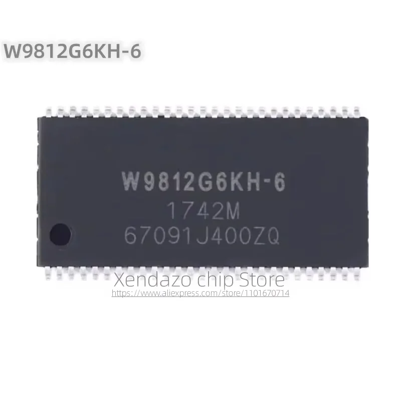 10pcs/lot W9812G6KH-6 TSOP-54 package Original genuine 128Mbit RAM Memory chip