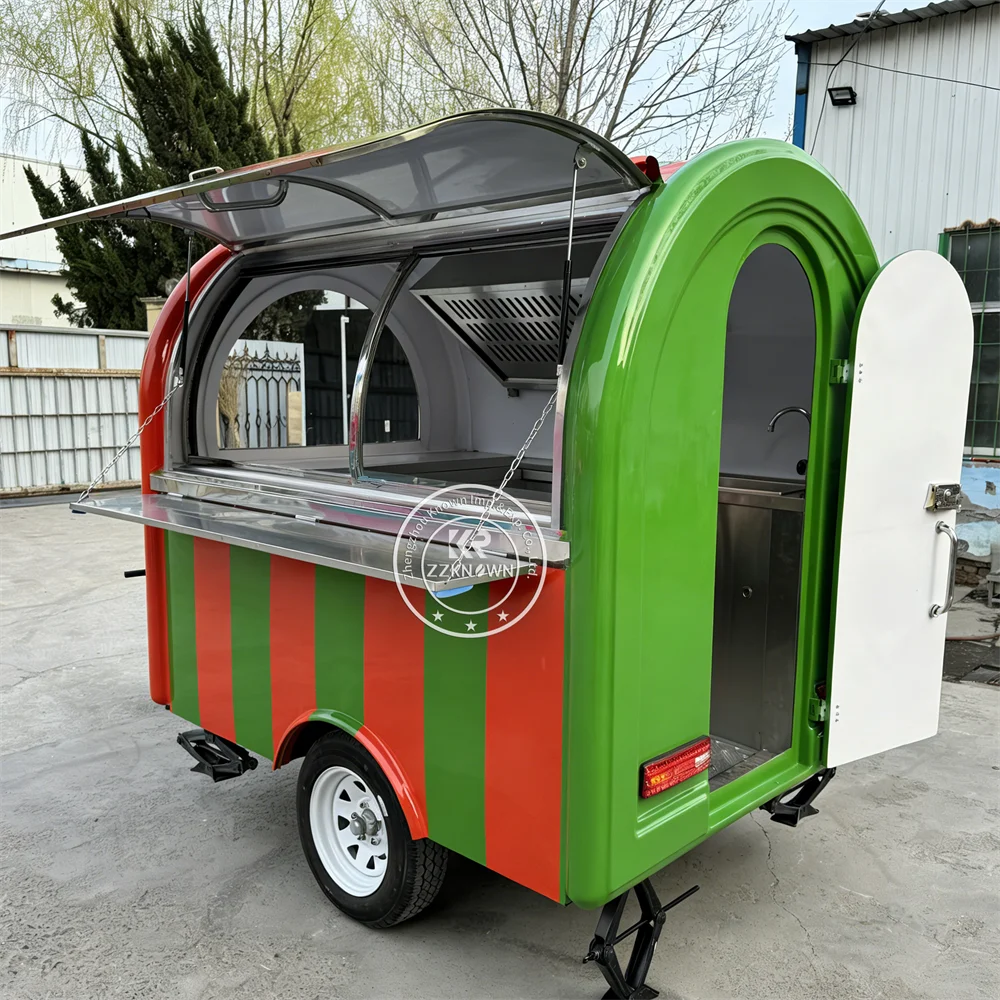 

Portable Mobile Food Trailer Mobile Catering Truck Street Commercial Beverage Food Truck For Outdoor Catering Business