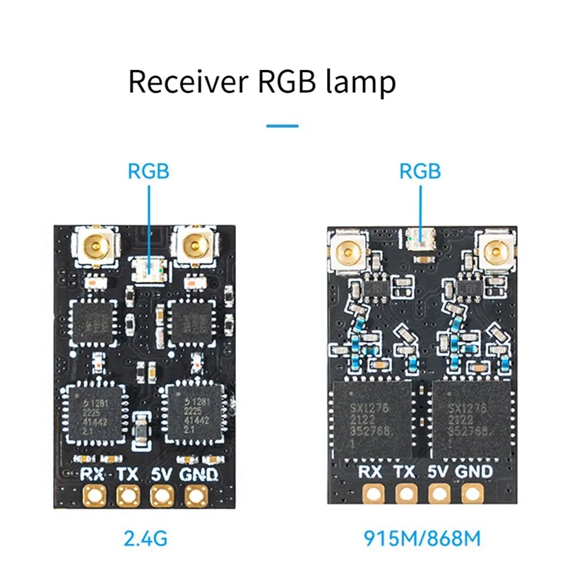 Superd ELRS Diversity Receiver Exprsslrs RX 2T Antennas TCXO For RC FPV Long Range/Freestyle Drone