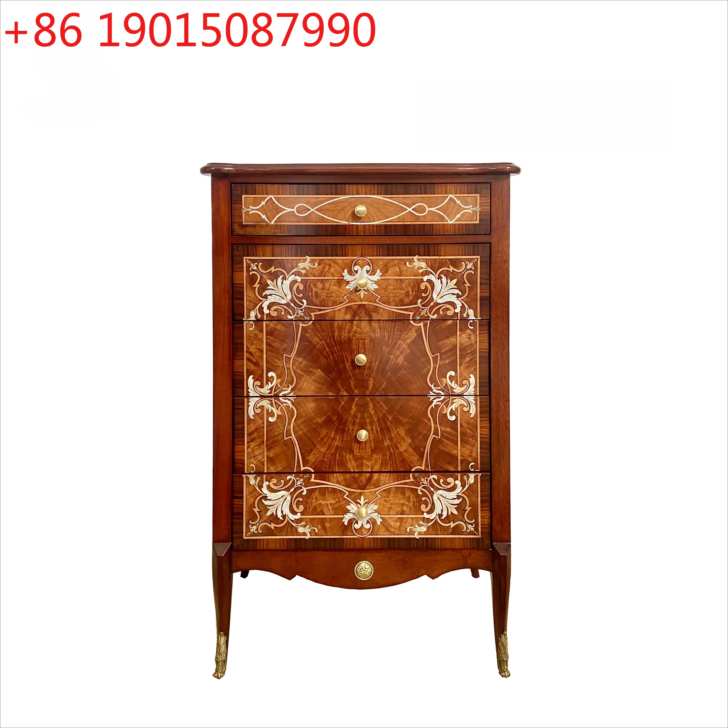 

Комод в европейском стиле в стиле ретро, современный светлый роскошный шкаф для хранения в гостиной, средневековый сервант во французском стиле