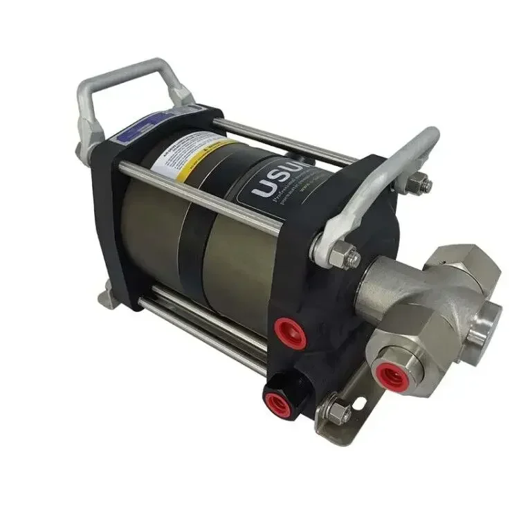 2026 Premium  USUN  Model: 2AF300  double head driven single action ultra high pressure air driven hydro pressure testin