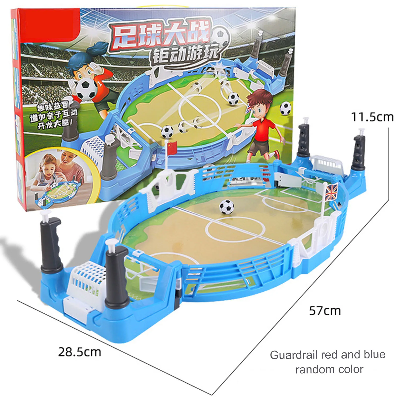 Mini campo de futebol de mesa com bola brinquedos educativos para crianças brinquedo de jogo doméstico