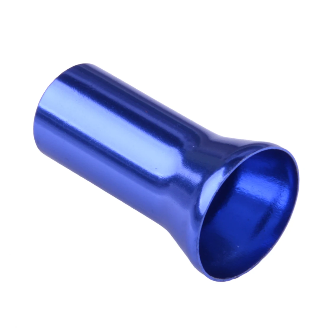 4 Sets Universal Car Auto Tire Wheel Stem Air Valve Hex Caps & Sleeve Cover Blue Aluminum Alloy