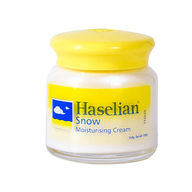 100g HASELIAN Snow Moisturizing Cream for Normal To Dry Skin Repair Skin Barrier Facial Moisturizer