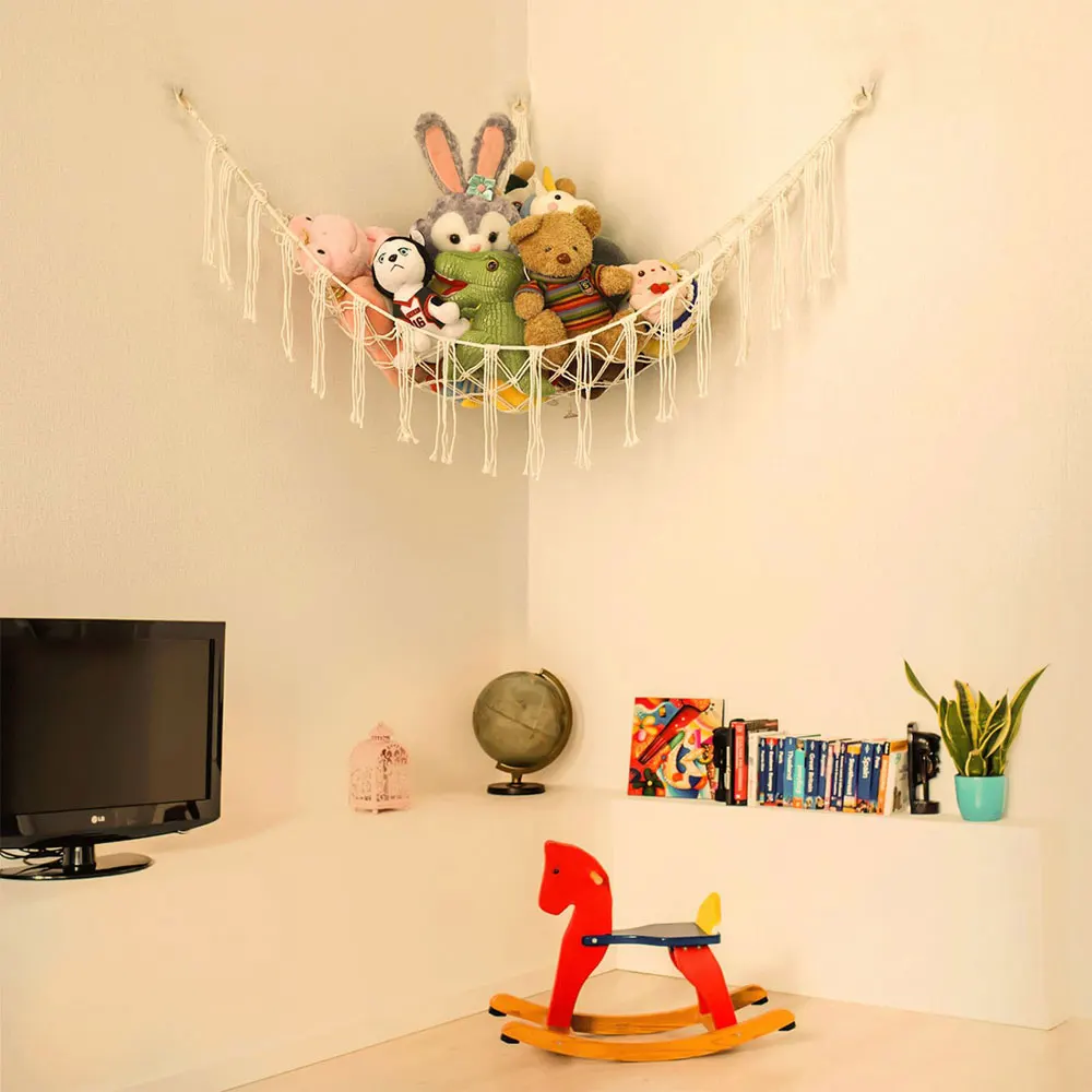 Hanging Toy Storage Hammock 4