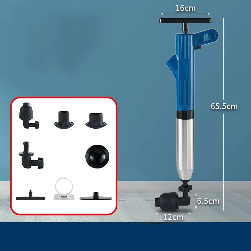 

Toilet Unclog Unclog Toilet Universal Kitchen Floor Drain Line air Pressure Special Tool