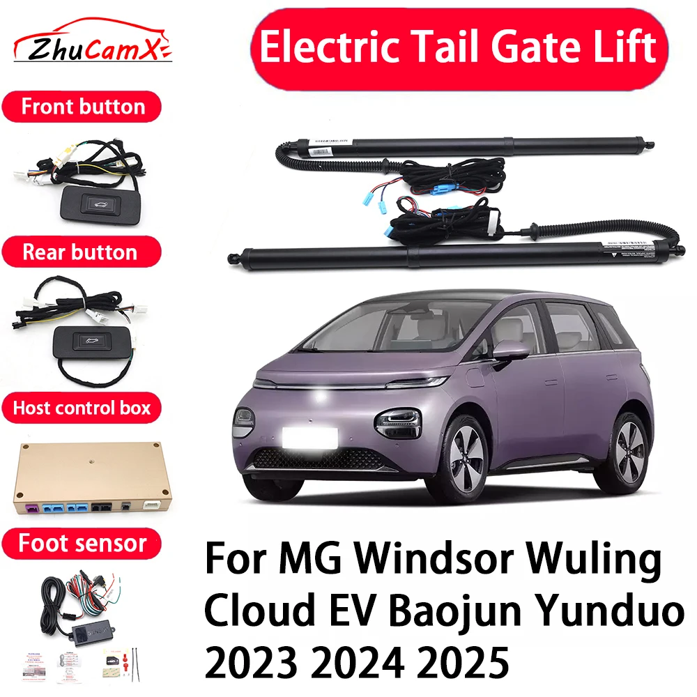 

ZhuCamX Car Automatic Electric Tail Gate Lift Tailgate Assist System for MG Windsor Wuling Cloud EV Baojun Yunduo 2023 2024 2025