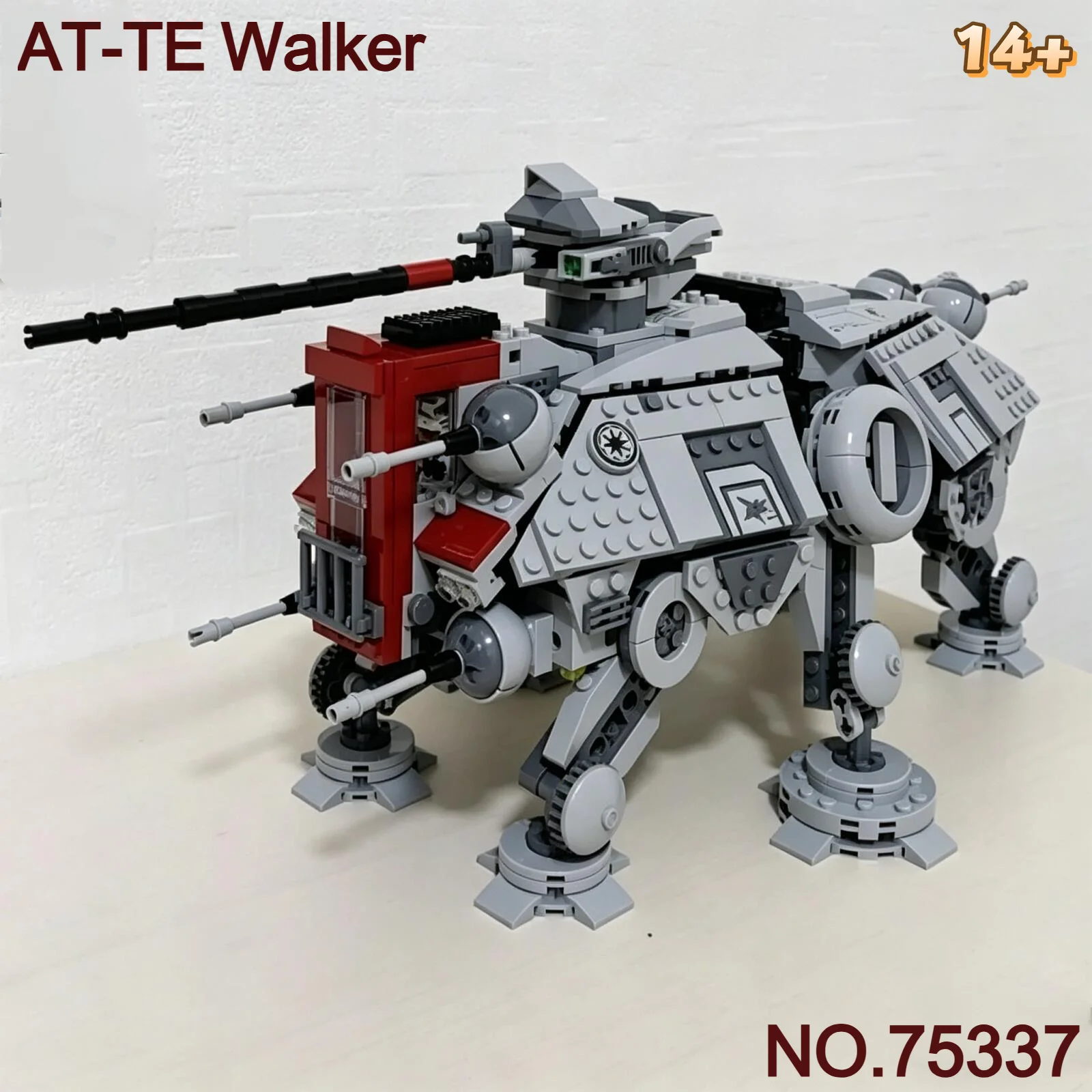 2026-popular-1082pcs-star-interstellar-conflict-all-terrain-tactical-actuator-atte-walker-wars-building-block-model-birthday-toy