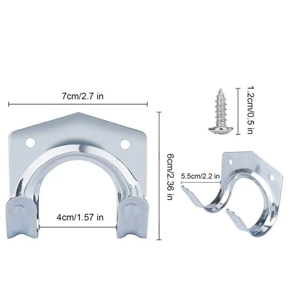 5/10 x wieszak na narzędzia zestaw haczyków szopa narzędzie schludny wspornik do zawieszania ogród garaż szopa stojak do przechowywania podwójny