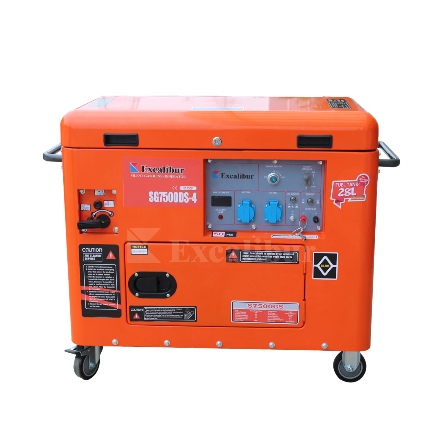 2024 Modern Design New Type Gasoline Generators 220v Silent Style 6.5KW Gasoline Generator Factory Direct Sell For Promotion